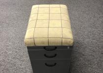 Mobile Box/File Pedestal with Cushion