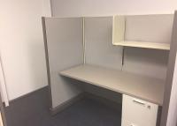 Herman Miller cubicle with file