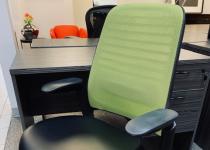 Used Lime Green Mesh Back Task Chair