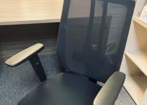 Used Black Mesh Back Task Chair