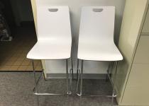 Cafe Height Wood Stools