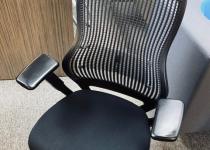 Used Black Breathable Back Task Chair