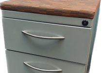 Used Cushion Top File Pedestal