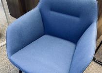 Used Blue Lounge Chair