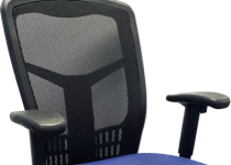 Used Office Source Cool Mesh Task Chair with Blue Seat