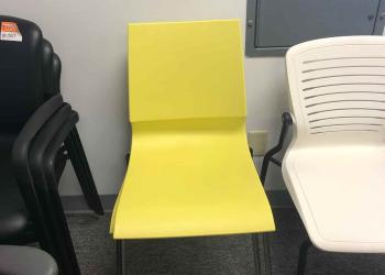 Yellow Stack Chairs