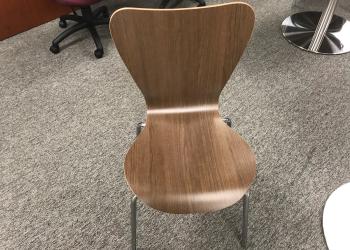 Modern Walnut Side Chair