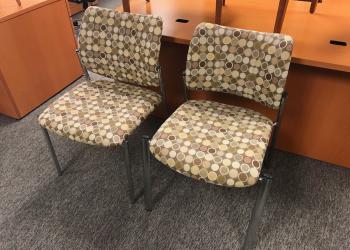 Circle Pattern Side Chairs