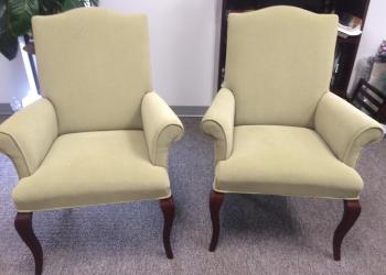 Light Green Jofco Traditional Guest Chairs