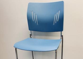 New Agenda Plus Blue Bar-Height Chair