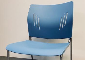 New Agenda Plus Blue Stackable Chair