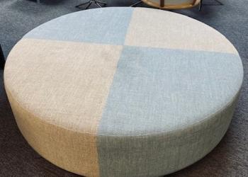 Used Round 2-Tone Seating/Table