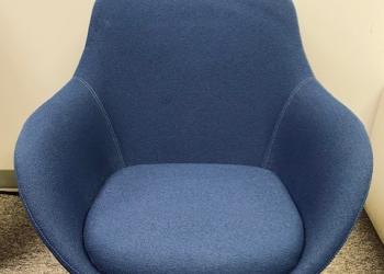 Used Blue Lounge Chair