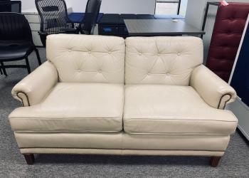 Used White Lounge Sofa