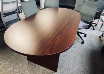New Cherry Oval Conference Table