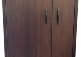 New Mahogany Storage Cabinet