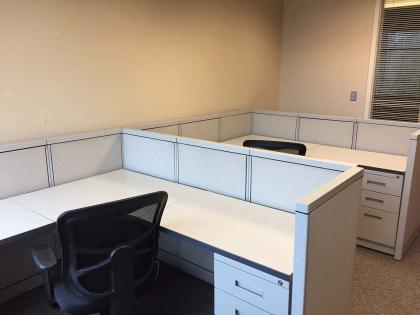 Office cubicles in Richmond VA showroom