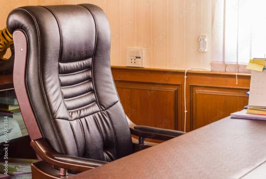 Executive chair in Richmond VA office