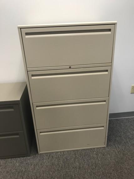 Four Drawer Lateral File
