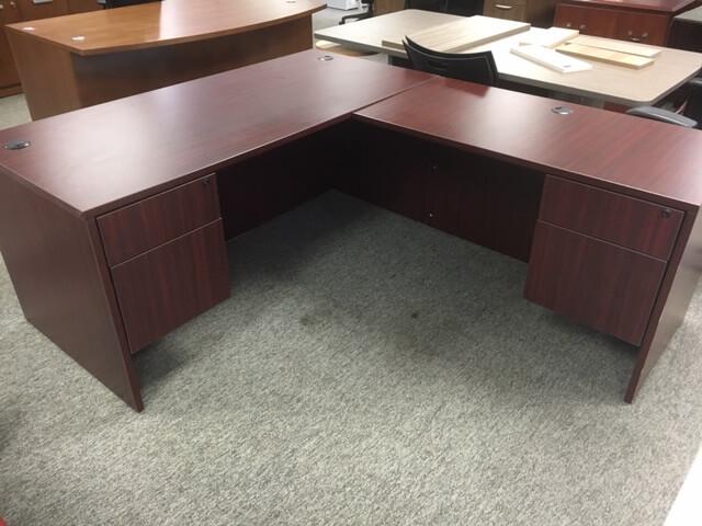 66" x 78" L-Shaped Desk