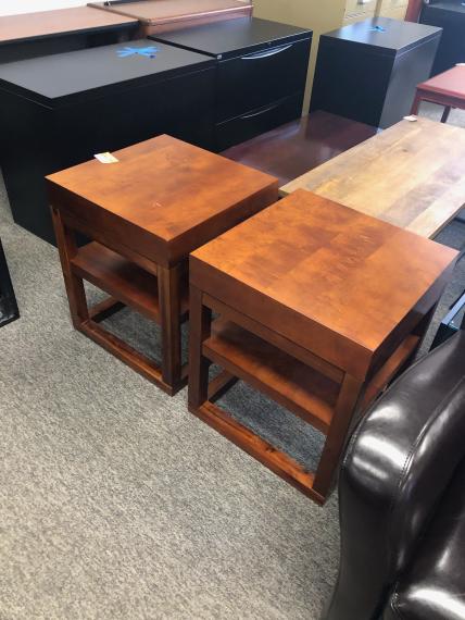 Light Cherry End Tables