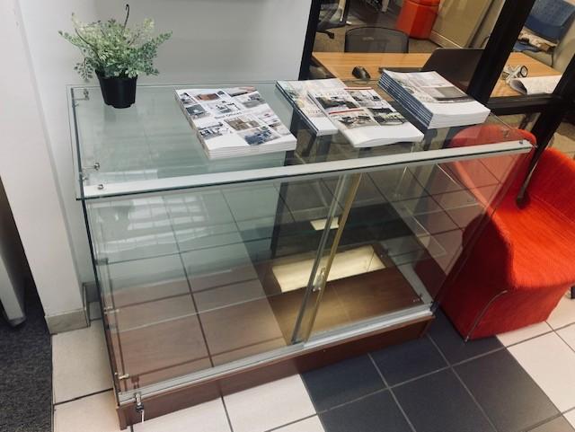 Used Glass Display Case