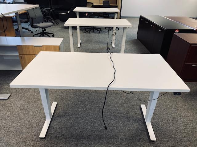 Used Electric Adjustable-Height Desks