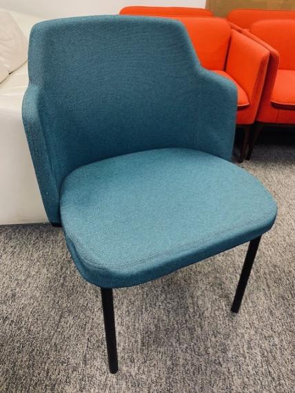 Used Turquoise Side Chair