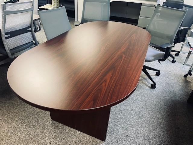 New Cherry Oval Conference Table