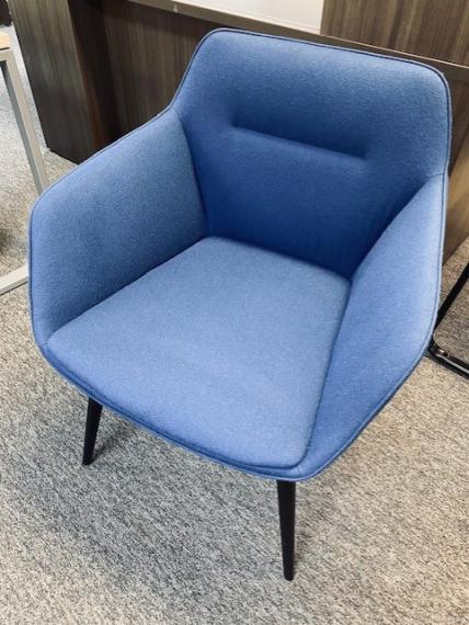 Used Blue Lounge Chair